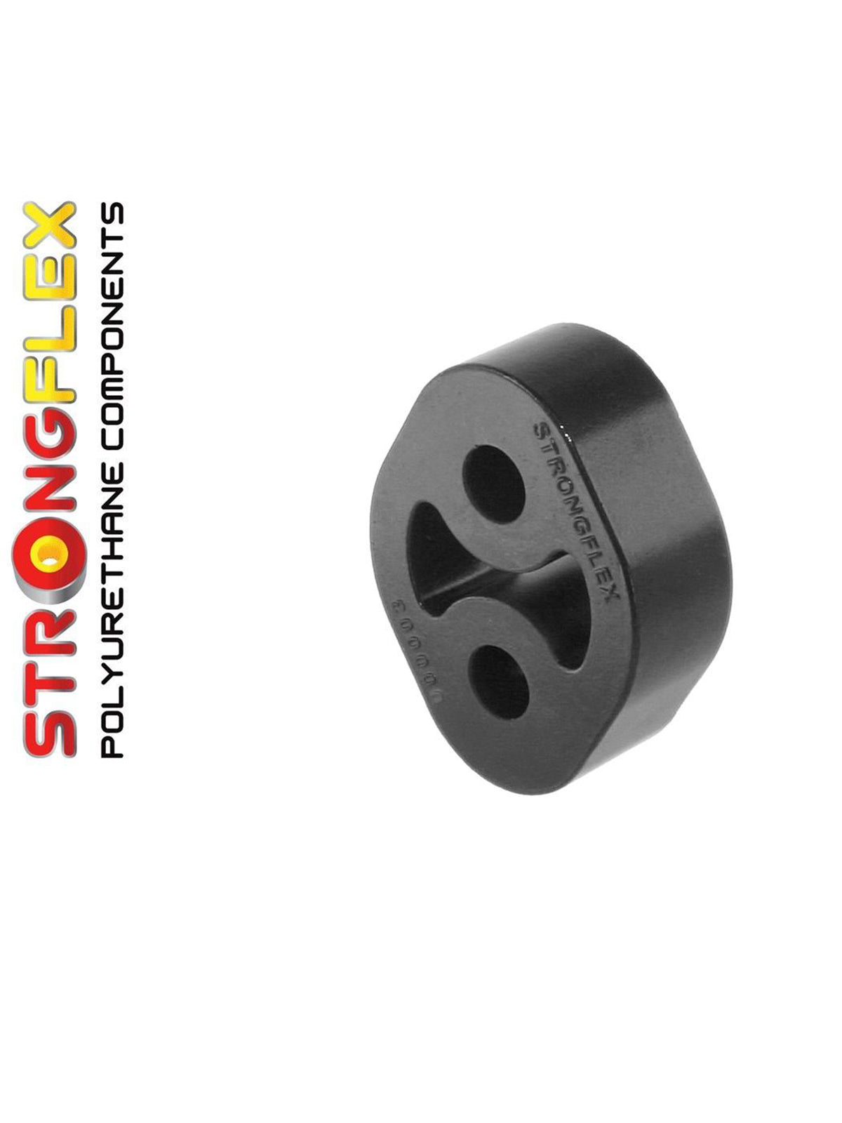 Black Strongflex polyurethane exhaust hanger 32mm for Mazda MX-5 NA