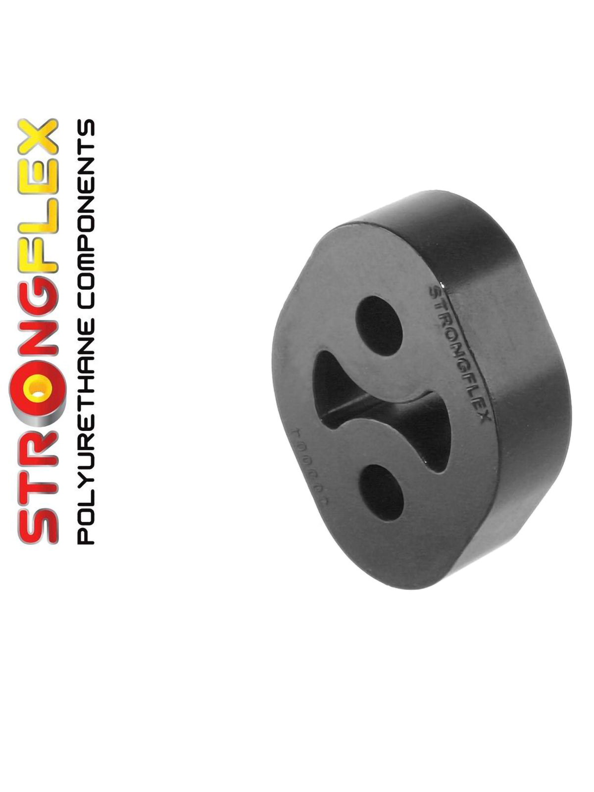 Black Strongflex polyurethane exhaust hanger 36mm for Mazda MX-5 NB NC ND