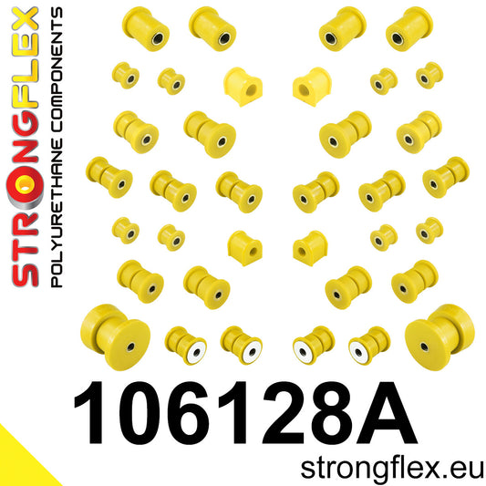 Strongflex 106128A 90ShA SPORT full suspension bush kit for Mazda MX-5 NA