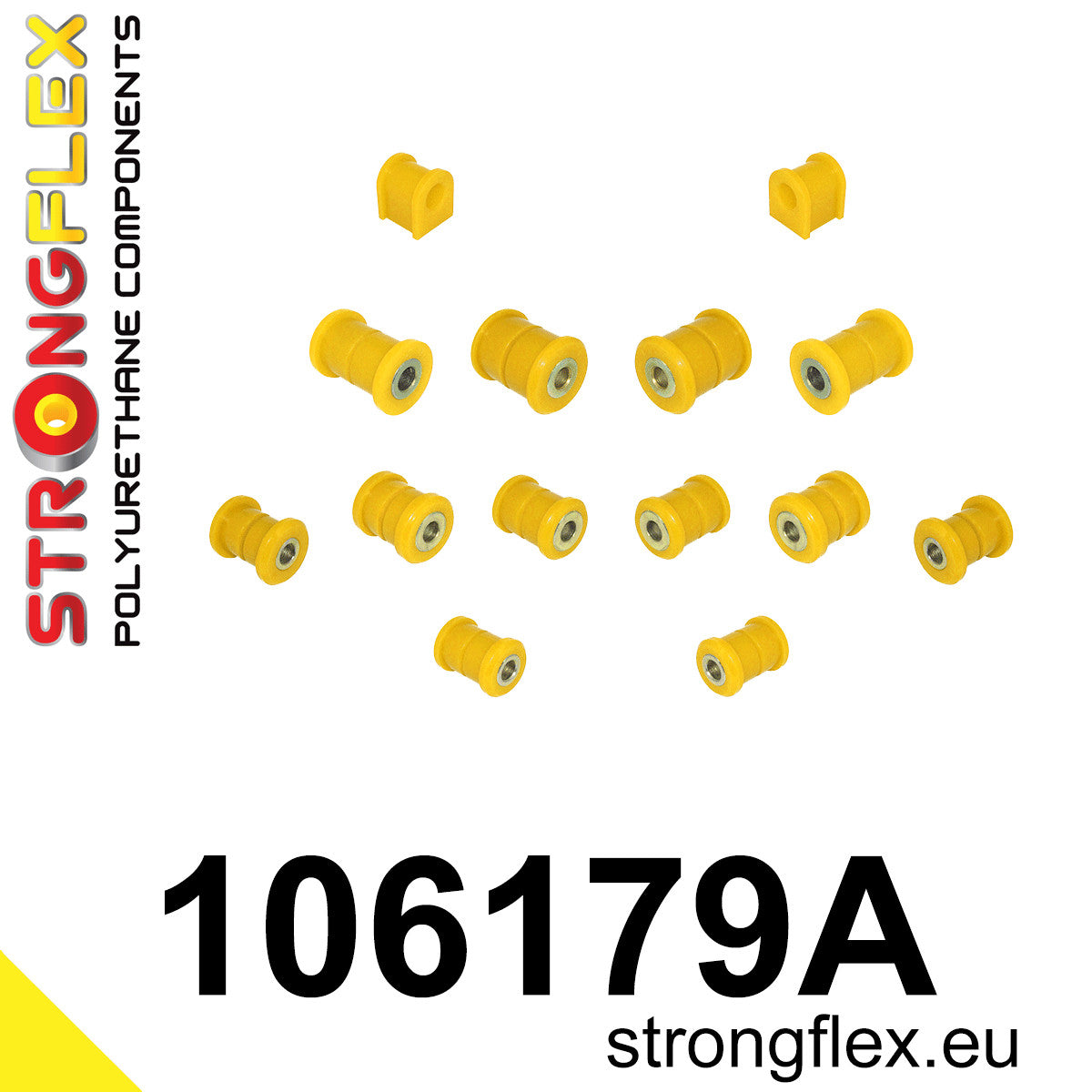 Strongflex 106179A 90ShA SPORT rear suspension bush kit for Mazda MX-5 NC