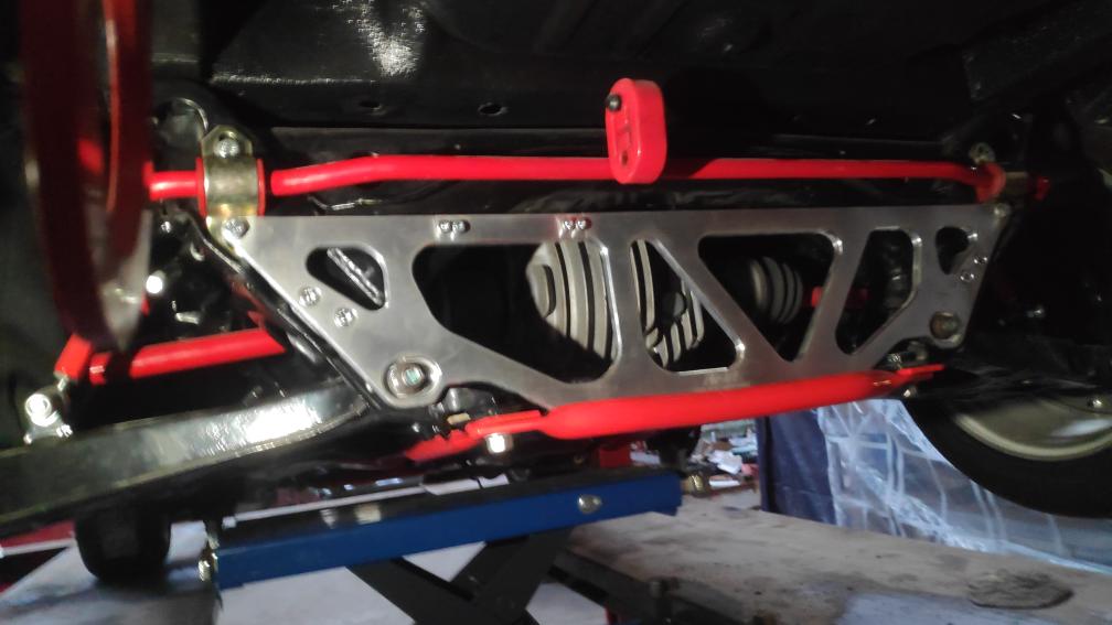 Mx-5 NA/NB billet aluminium rear subframe brace