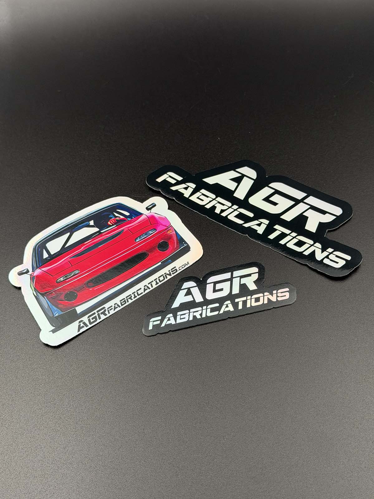 AGR Fabrications Holographic Sticker Collection