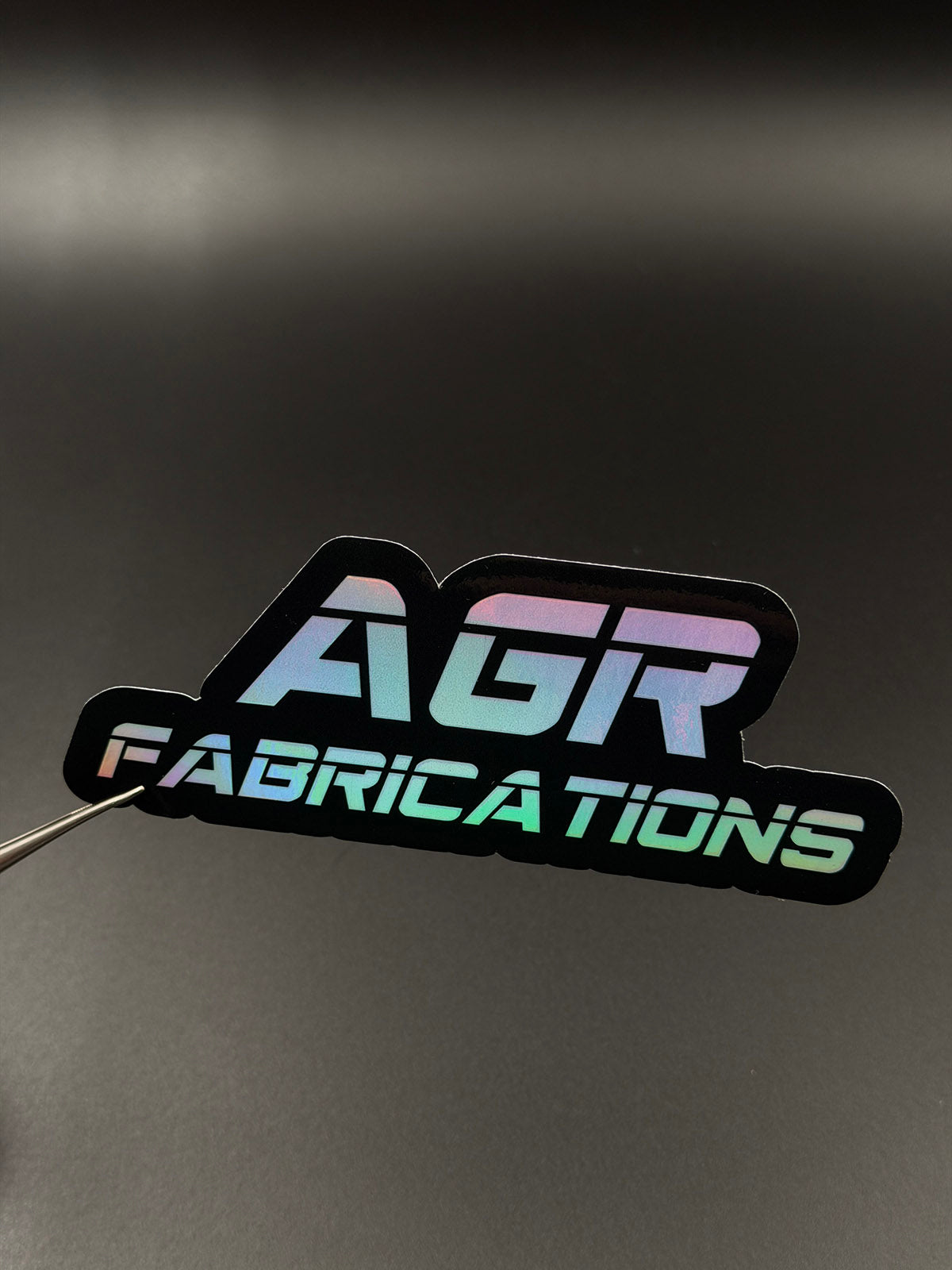 AGR Fabrications Holographic Sticker Collection