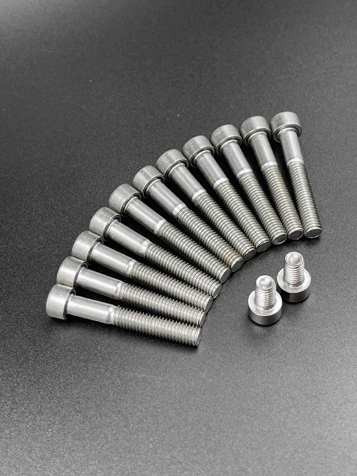 Polished stainless valve cover bolts for MX-5 NA & NB engines